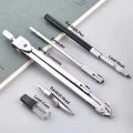 Stainless Steel Drafting Set Durable Drawing Compass Math Geometry Circles Tool School Supplies Amour zii.