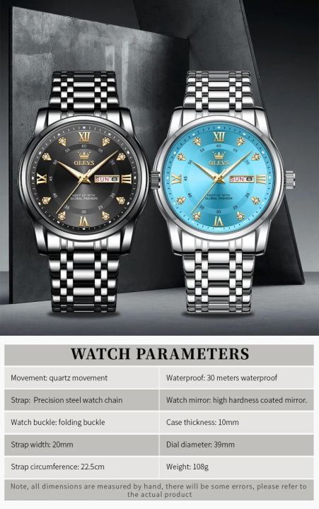 Olevs%205513%20Black%20Stainless%20Steel%20Analog%20Wrist%20Watch%20For%20Men%20-%20Image%208