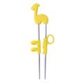 XINYANG941727 Cartoon Stainless Steel For Kids Food Sticks Chopsticks Training Chopsticks Learning Chop Sticks Children Tableware Set. 
