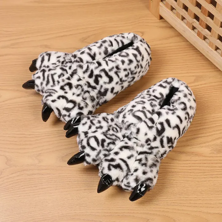 Men's%20indoor%20Leopard%20slippers%20funny%20winter%20furry%20Floor%20shoes%20for%20boys%20Fluffy%20slippers%20unisex%20house%20slippers%20man%20Women%20footwear%20-%20Image%202