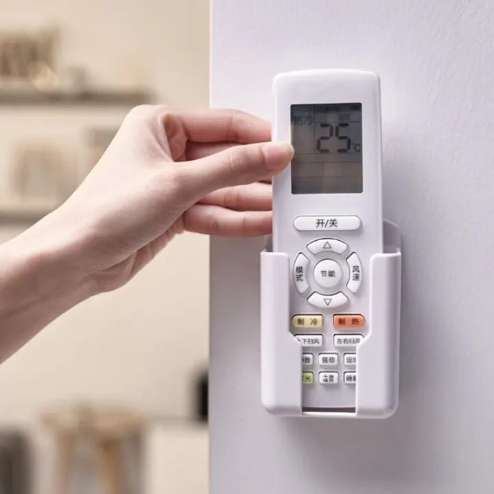 Dragon%20Universal%20Air%20Conditioner%20Remote%20Holder%20White%20Wall%20Mounted%20Box%20Storage%20Holder%20-%20Image%203