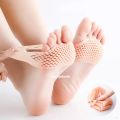Half Toe Sleeve Forefoot Pads For Pain Relief Heel Front Socks. 