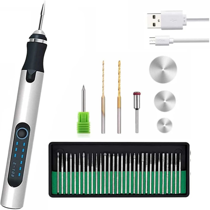 Rechargeable Engraving Pen Cordless Wood Glass and Plastic Portable Engraving Pen