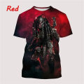 New Predator Unisex Men's 3D Printed T-shirt Casual Fashion Short Sleeve Top Designer Graphic T Shirts Ropa Hombres Cheap Tshirt.