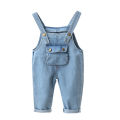 Children's Denim Overalls Baby Jeans Pants Baby Boys Girls Trousers Infant Clothing Toddler Babies Pants Little Kids 1-3 Years.