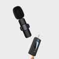 K35 Wireless 3.5mm Lavalier Microphone - Microphone- Single.