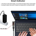 USB C to 7.4mm Laptop Charging Adapter Female Type C to Male DC 7.4 X 5.0mm Barrel Jack Plug Converter 100W PD Charger.