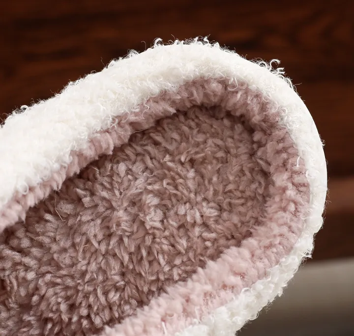 Female%20Living%20Room%20Slippers%20Women's%20Cute%20Fluffy%20Flip%20flop%20Cute%20Letter%20Soft%20Plush%20PVC%20Non-Slip%20North%20Home%20Bedroom%20Shoes%20-%20Image%204