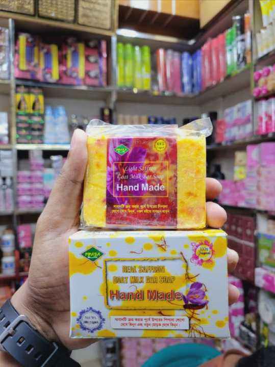 pipasa%20real%20saffron%20handmade%20goat%20milk%20soap%2090gm%20-%20Image%204
