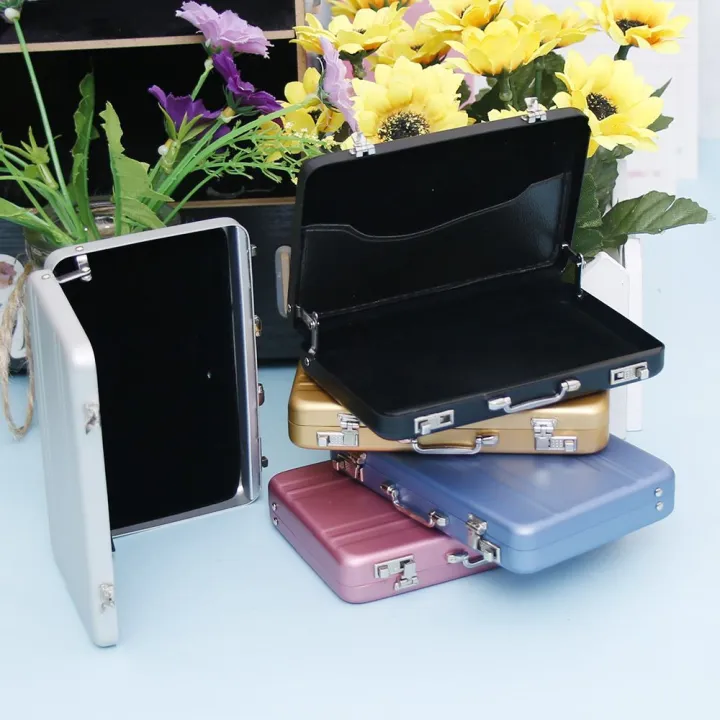 Mini%20Metal%20card%20holder%20Sleek%20Suitcase-style%20Metal%20Mini%20suitcase%20holder%20Bank%20card-sized%20Bank%20card%20holder%20box%20case%20for%20Business%20professionals%20Travelers%20Office%20use%20organization%20-%20Image%206