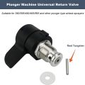 235014 Prime Spray Valve Drain Valve Backflow Valve for Graco 390 395 490 495 595 Airless Paint Sprayer Silver.