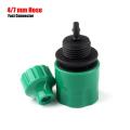 1-Piece 4/7 mm Hose Quick connector Garden Watering Irrigation Pipe Fittings.. 