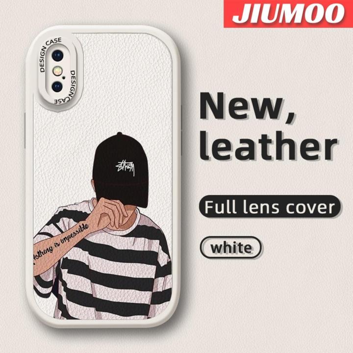 JIUMOO For IPhone X IPhone Xs Case Fashion Cool Tide 2025