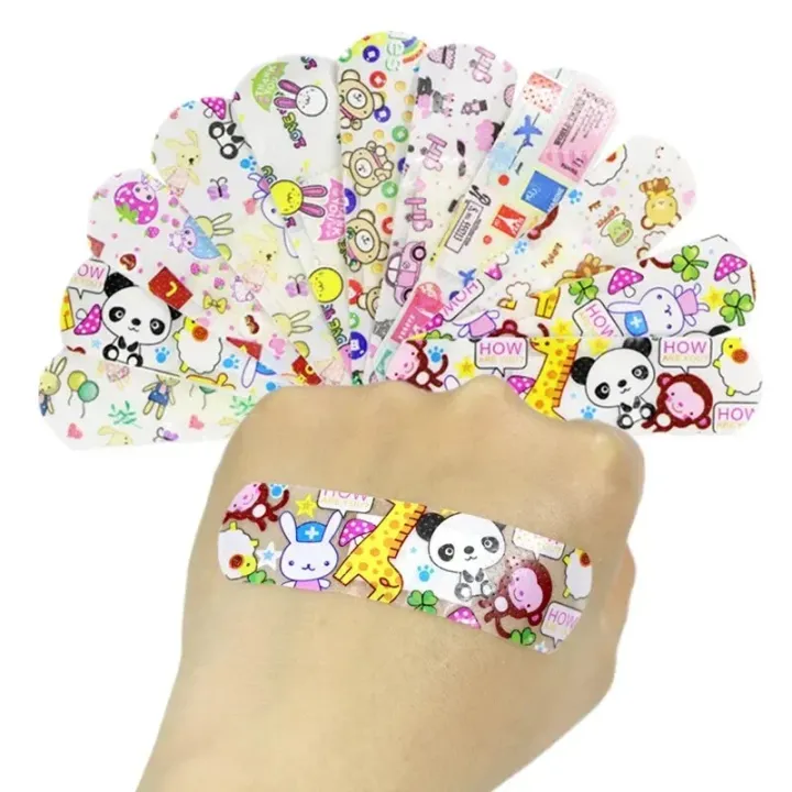 120pcs/set%20Round%20Strips%20Shape%20Band%20Aid%20First%20Aid%20Wound%20Plaster%20Skin%20Dressing%20Patch%20for%20Children%20Adults%20Adhesive%20Bandages%20Kawaii%20-%20Image%205