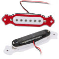 Electric Guitar Pickup, Multiple Prewired Soundhole Pickups for Cigar Box Guitars for 6 String Instruments. 