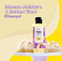 Plum BodyLovin' Vanilla Vibes Body Oil Intense Moisture & Instant Glow Long Lasting Warm Vanilla Fragrance Non-Greasy & Lightweight Soft & Nourished Skin For Dry To Very Dry Skin - 200ml.