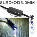 Wireless endoscope 8 mm 720p (7 m). 