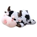 1PC New Animal Cartoon Cows Stuffed Plush Toy Cute Cattle Milk Cow Comfortable Soft Toy for Kids Present Gift. 