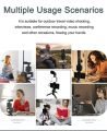 AY-49 Video Making Kit with Remote Control. Microphone, LED Light, Mini Tripod + Selfie Stand AY 49 Vlogging Kit for Content Creators and Vloggers. 