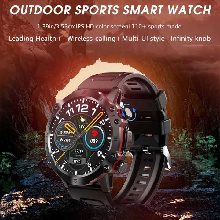 Round%20Smart%20Watch,%201.39inch%20Screen%20Wireless%20Dial%20Fitness%20Tracker,%20350mAh%20Sports%20Smartwatch%20For%20IOS%20Android,%20Christmas%20Gift%20For%20Men%20Women%20-%20Image%204