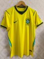 Brazil 2026 world cup Home Jersey (Logo Embroidery) Thai premium National Team Football Jersey.