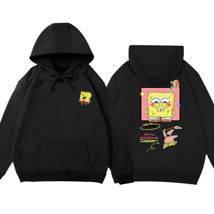 Early%20Spring%20SpongeBob%20SquarePants%20Sweater%20Loose%20Lazy%20Patrick%20Star%20Hoodie%20Couple%20Hoodies%20Womens%20Cartoon%20Comfortable%20Sweatshirt%20-%20Image%205