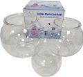Plastic Round Aquarium Unbreakable Clear Desktop Fish Bowls for Small Fish. 