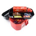 【happy one】Disney Pixar Cars 2 3 Lightning Mcqueen Box Double Layers Parking Lot Toys Children Birthday Gift. 