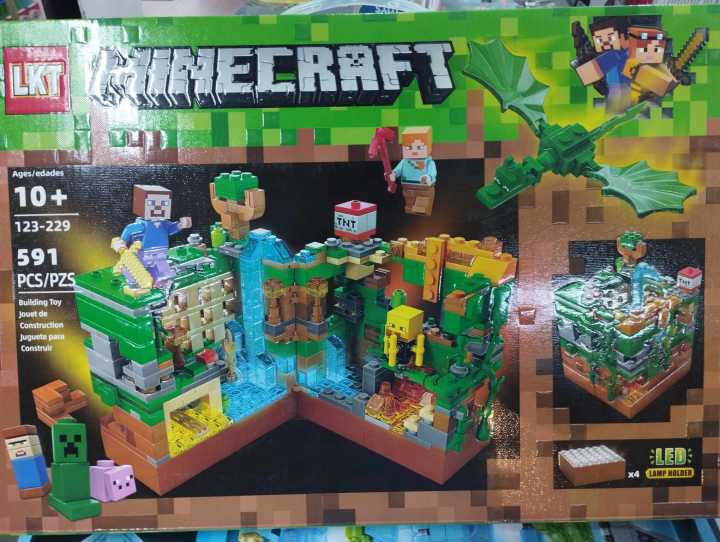 Minecraft Building Blocks Set Toys For Kids- 591 Pcs