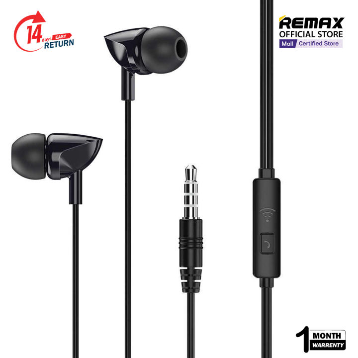 Remax RW-106 Wired Earphone for Calls & Music | Daraz.com.bd