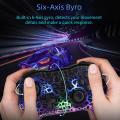 Controller Six-axis Gyro 3 Joystick Control TV Box PS for Nintendo S Wireless Game Controller A RGB GAMINJ cracking process suitable for witch instrument dual vibration. 