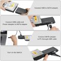 USB 3.0 to SATA IDE Hard Disk Adapter Converter Cable for 3.5 2.5 inch HDD/SSD CD DVD ROM CD-RW 3 in 1USB IDE SATA Adapter.