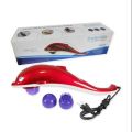 Dolphin Infrared Body Massager Heat Therapy Relaxing Shaking Function Black Color. 