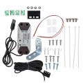 Intelligent WiFi garage door controller compatible with Alexa, Google, Amazon. 