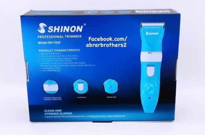 SHINON%20SH-1928%20Professional%20Rechargeable%20Hair%20Clipper%20&%20Beard%20Trimmer%20-%20Image%202