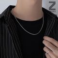 Stylish Men Stainless Steel Flat Snake Neck Chain.