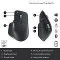 Logitech MX Master 3S with Free Adobe Subscription - Wireless Performance Mouse with Ultra-Fast Scrolling, Ergo, 8K DPI, Track on Glass, Quiet Clicks, USB-C, Bluetooth -Graphite.