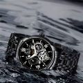 Low-price Buy Watches Male Hollow-out Design Calendar Waterproof Luminous Watches High-end Fashion Watches. 