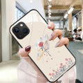 For Honor 9 Lite 8A 2020 Back Cover Case glass Fashion Roses and Planet Shockproof Camera Lens Protector Phone Cases.