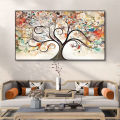 1pc The Fantasy Love Tree Canvas Painting Posters And Prints Wall Art Pictures For Living Room Bedroom Decoration.