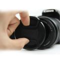 Walkingway Lens Cap Holder 43/49/52/55/58/62/67/72/77/82mm Center Pinch Snap-on Cap Cover Lens Cap Protective Lens Protector. 