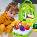 Portable Pretend Play Set Montessori Early Learning Educational Toys for Preschool Kids Ages 3-6. 