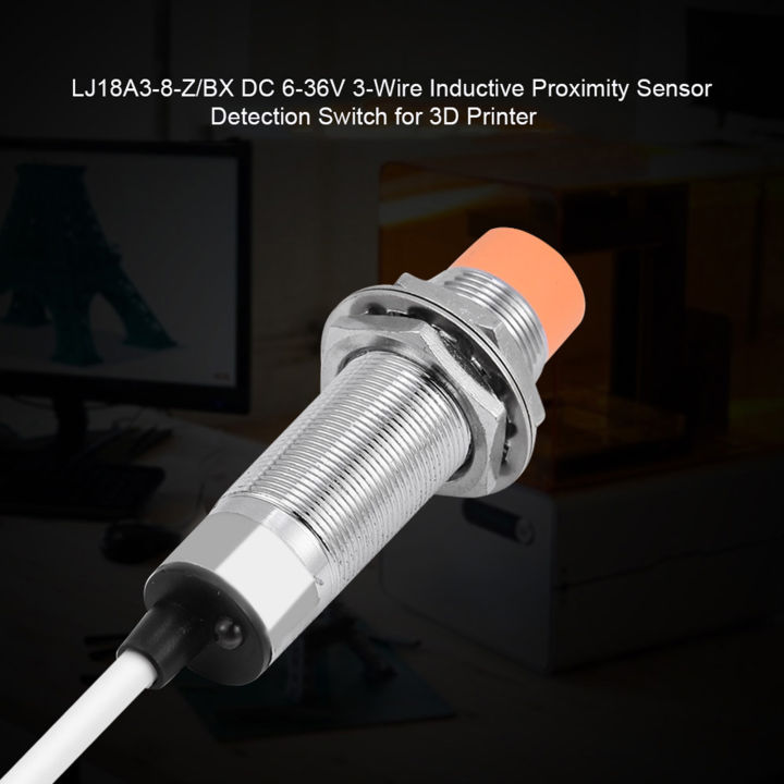 LJ18A3‑8‑Z/BX DC 6-36V 3‑Wire Inductive Proximity Sensor Detection ...