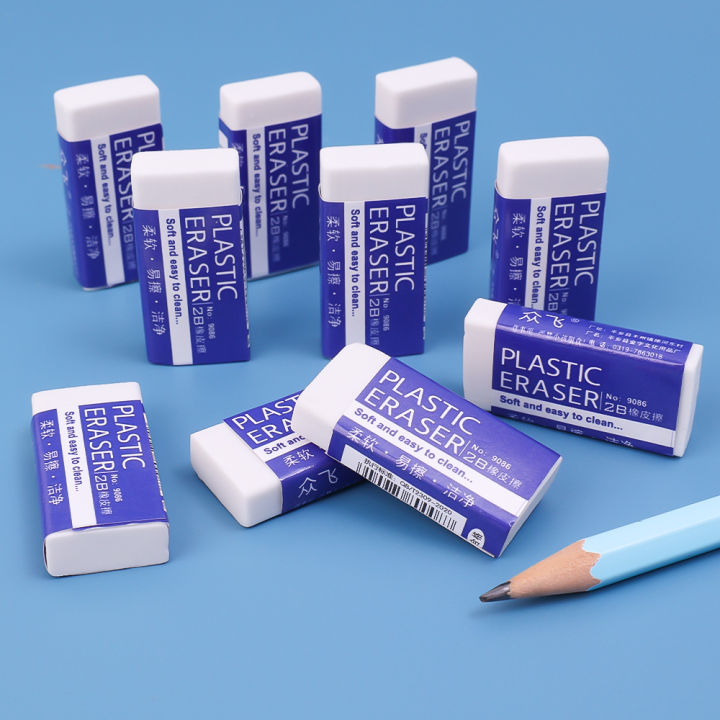 1/5pcs%202B%20Eraser%20White%20Exam%20Special%20Erasers%20Soft%20And%20Easy%20To%20Erasing%20Drawing%20Eraser%20Office%20Stationery%20-%20Image%205