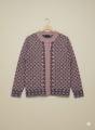 Women’s Winter Knit Cardigan Sweater. 