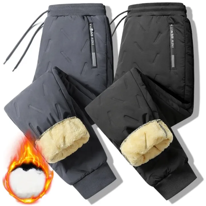 %E3%80%90Clearance%20sale%E3%80%91%20Thicken%20Fleece%20Lined%20Men%20Pants%20Outdoors%20Casual%20Windproof%20Jogging%20Sweatpants%20Fashion%20Simple%20Warm%20Lambswool%20Winter%20Sport%20Trousers%20-%20Image%202