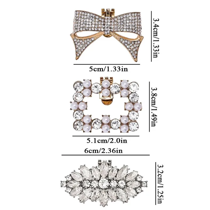 Women%20Shiny%20Crystal%20Shoes%20Accessories%20Rhinestone%20Metal%20Decoration%20Shoe%20Clips%20Detachable%20Square%20Shoe%20Clips%20Bowknot%20Shoe%20Clip%20-%20Image%202