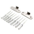 Aluminum Alloy Car Racing Mount Bonnet Hook Pin Lock Kit Latch Spring Fastener. 