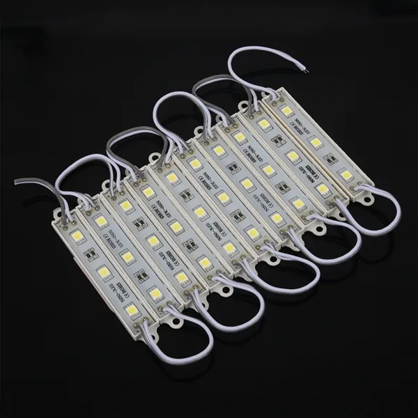 1*10pcs%205050%20SMD%203%20LED%20Module%20LED%20Strip%20String%20Light%20Waterproof%20DC%2012V%20Cool%20White%20-%20Image%208