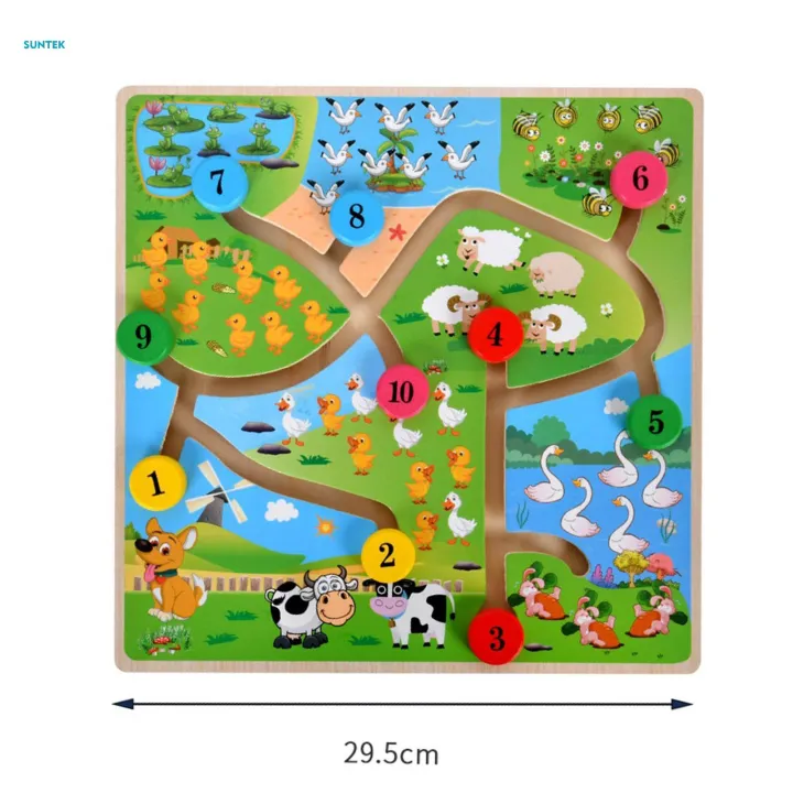 Wooden%20Puzzle%20Toys%20Board%20Games%20Maze%20Puzzle%20Game%20for%20Preschool%20Children%20Girls%20-%20Image%205